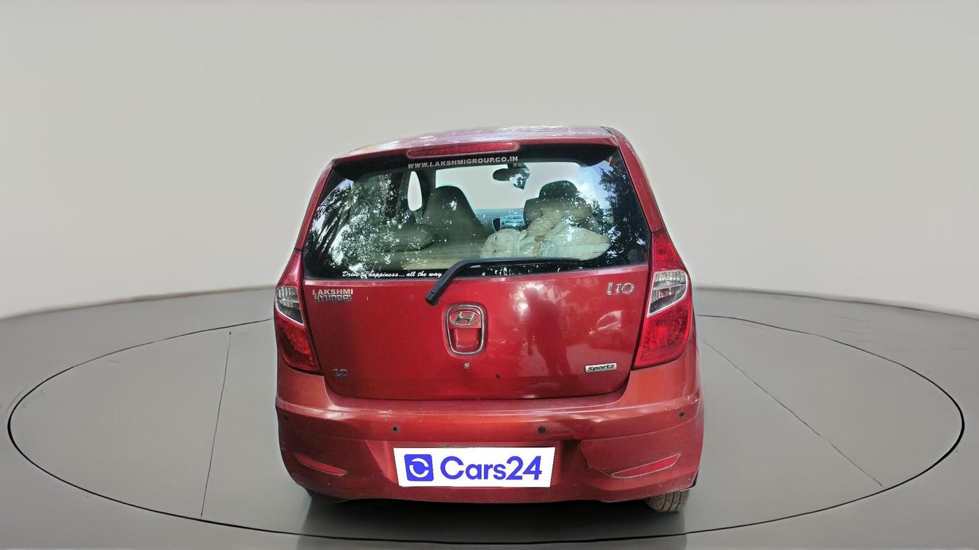 2011 Hyundai i10 SPORTZ 1.2, Petrol, Manual, 60,521 km, exterior