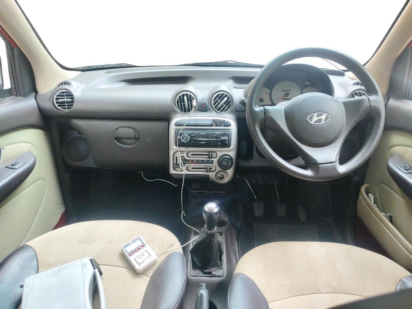 2011 Hyundai Santro Xing GL LPG, Petrol, Manual, 83,461 km, interior