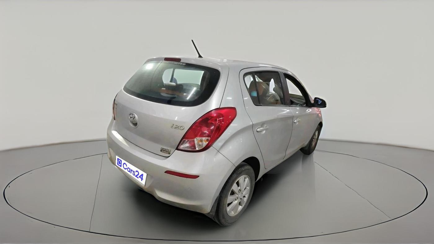 2012 Hyundai i20 SPORTZ 1.2, Petrol, Manual, 90,268 km, exterior