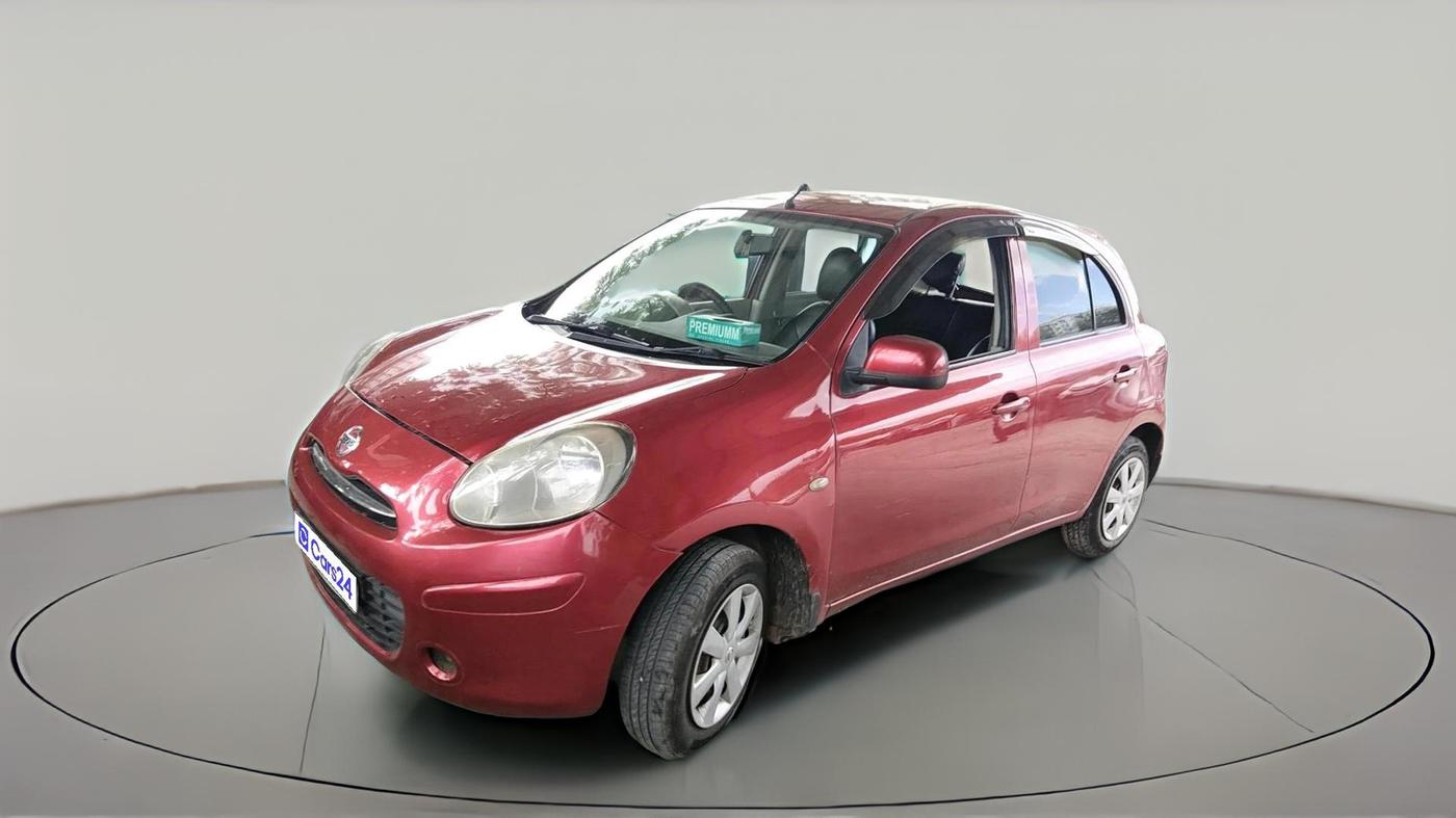 2012 Nissan Micra XV PETROL, Petrol, Manual, 1,16,735 km, exterior