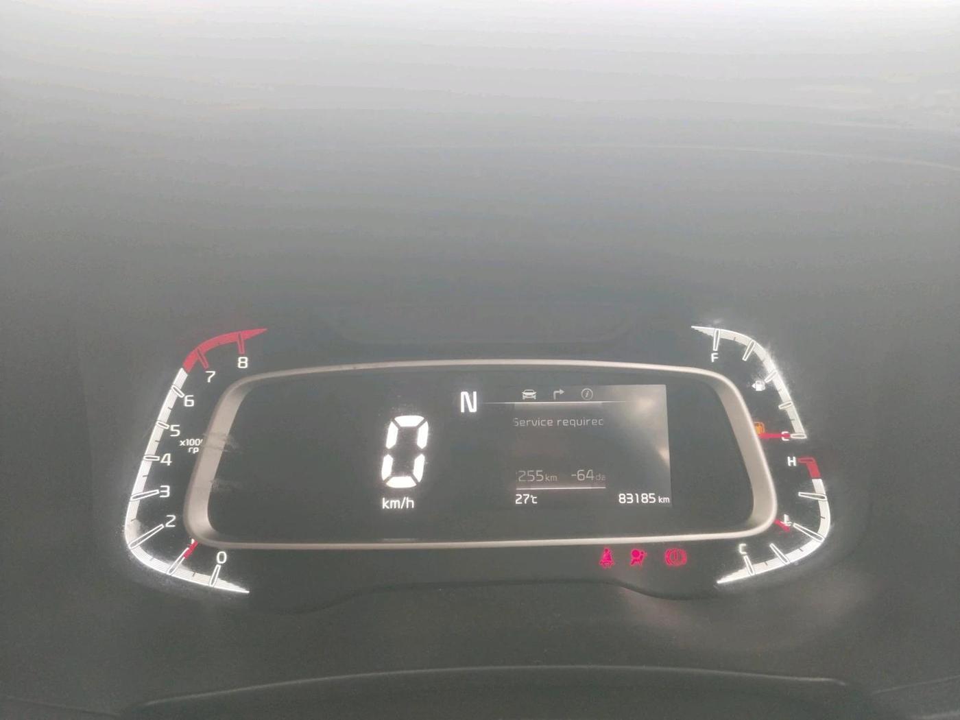 2021 KIA SONET HTX PLUS 1.0 IMT, Petrol, Manual, 83,185 km, interior