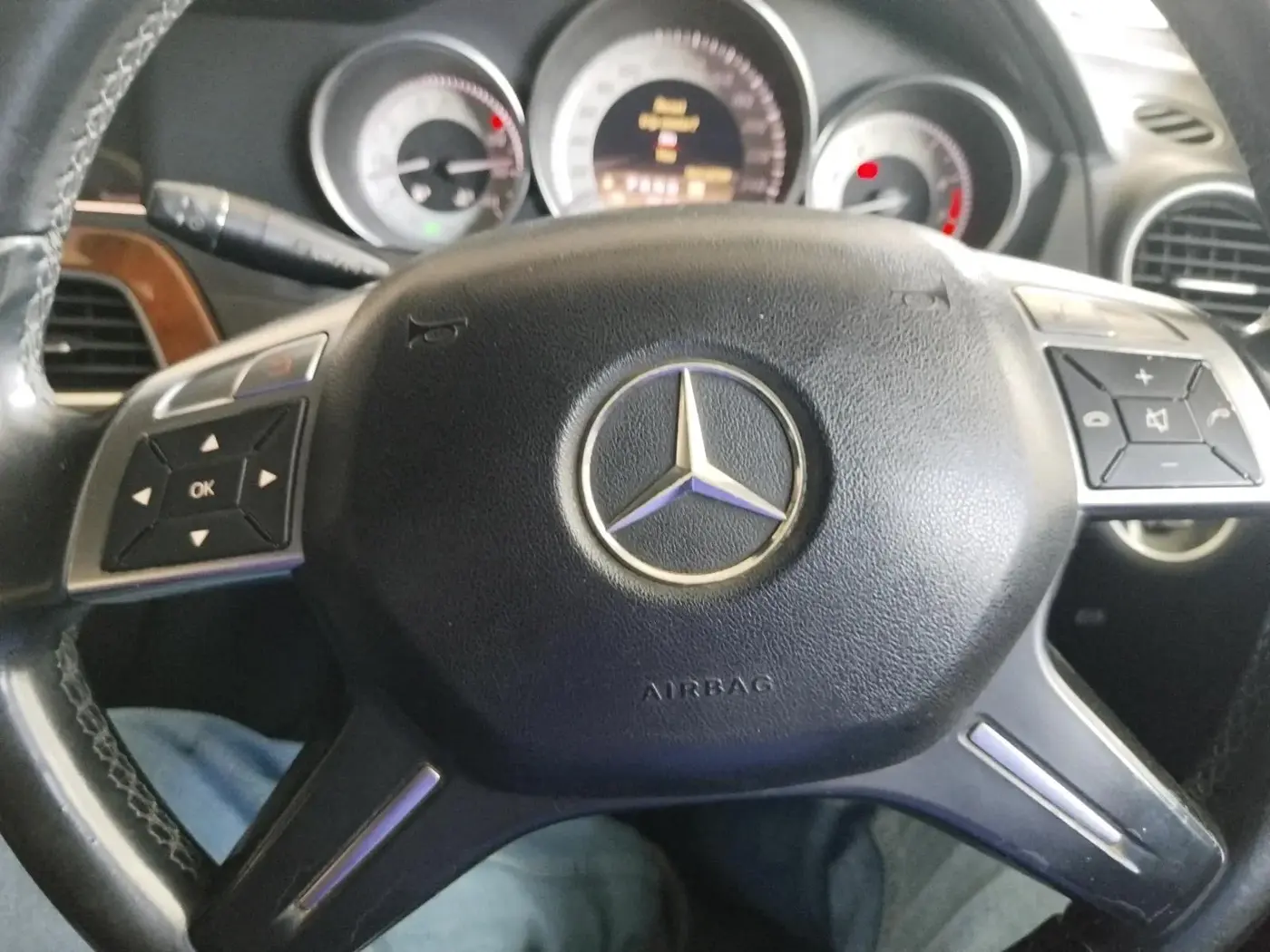 2012 Mercedes Benz C Class C 200 CGI ELEGANCE, Petrol, Automatic, 1,12,344 km, interior