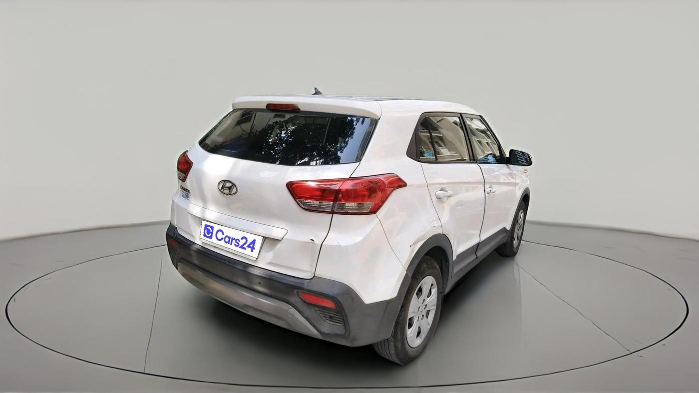2019 Hyundai Creta E PLUS 1.6 PETROL, Petrol, Manual, 1,06,133 km, exterior