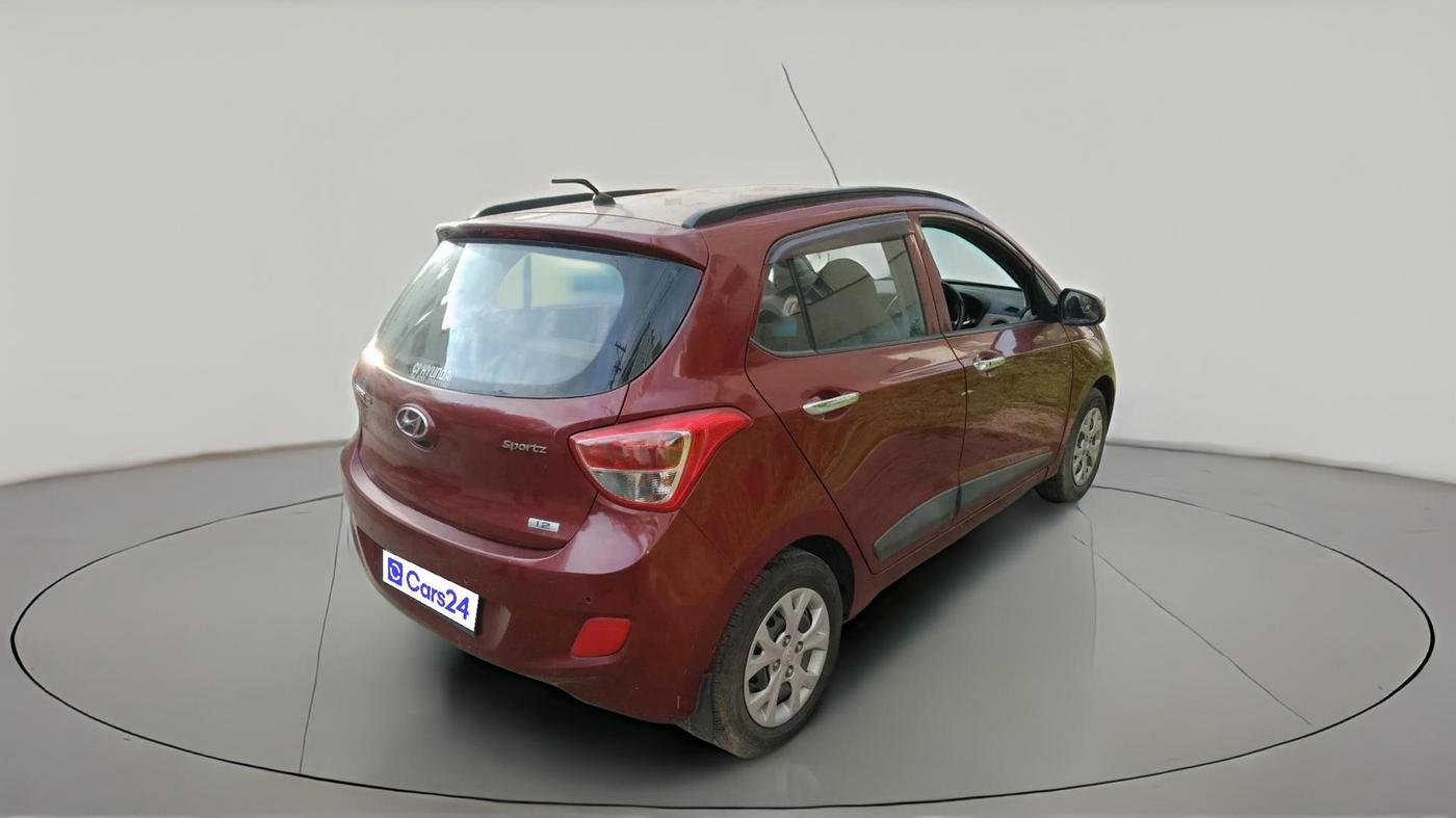 2013 Hyundai Grand i10 SPORTZ 1.2 KAPPA VTVT, Petrol, Manual, 39,291 km, exterior