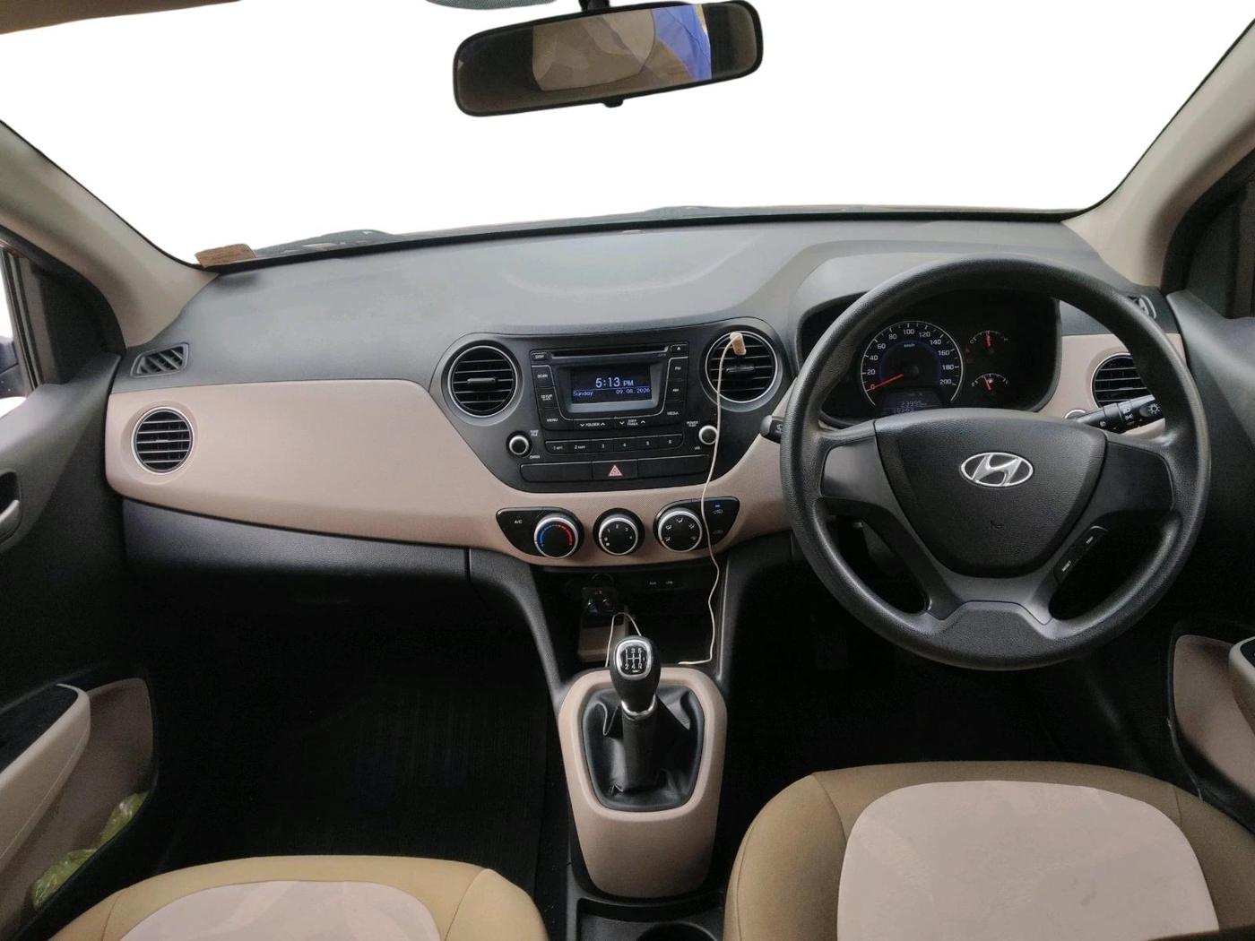 2013 Hyundai Grand i10 SPORTZ 1.2 KAPPA VTVT, Petrol, Manual, 39,291 km, interior