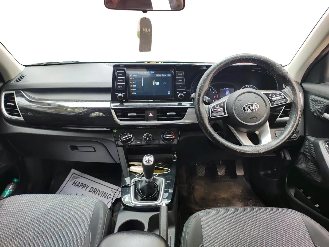 2020 KIA SELTOS HTK PLUS 1.5, Petrol, Manual, 55,725 km, interior