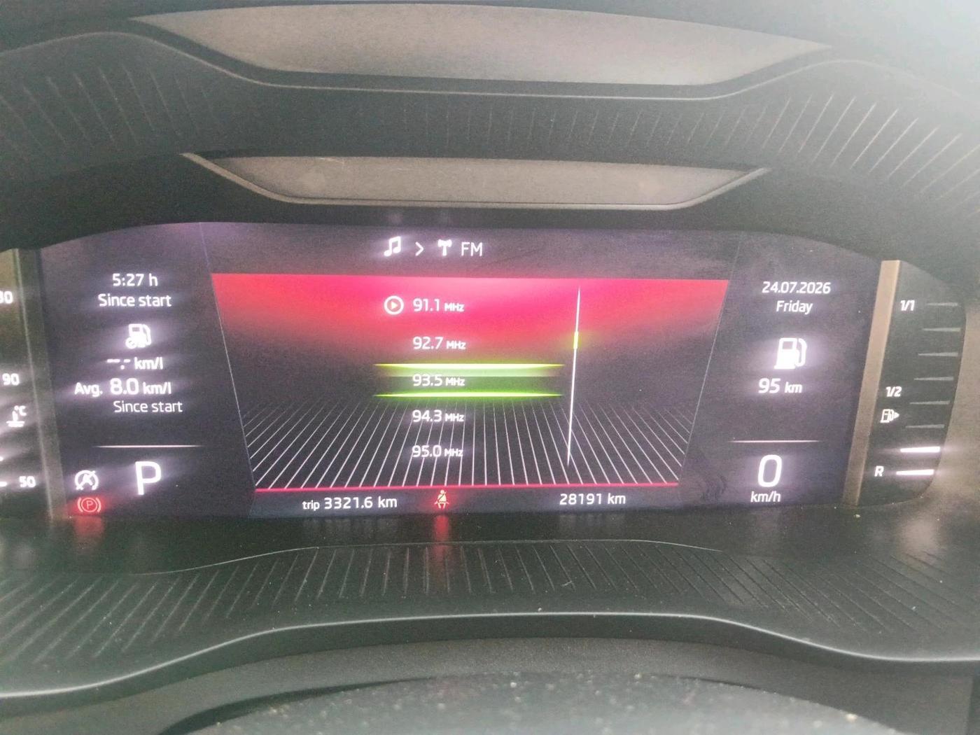 2023 Skoda Kodiaq L&K, Petrol, Automatic, 28,191 km, interior
