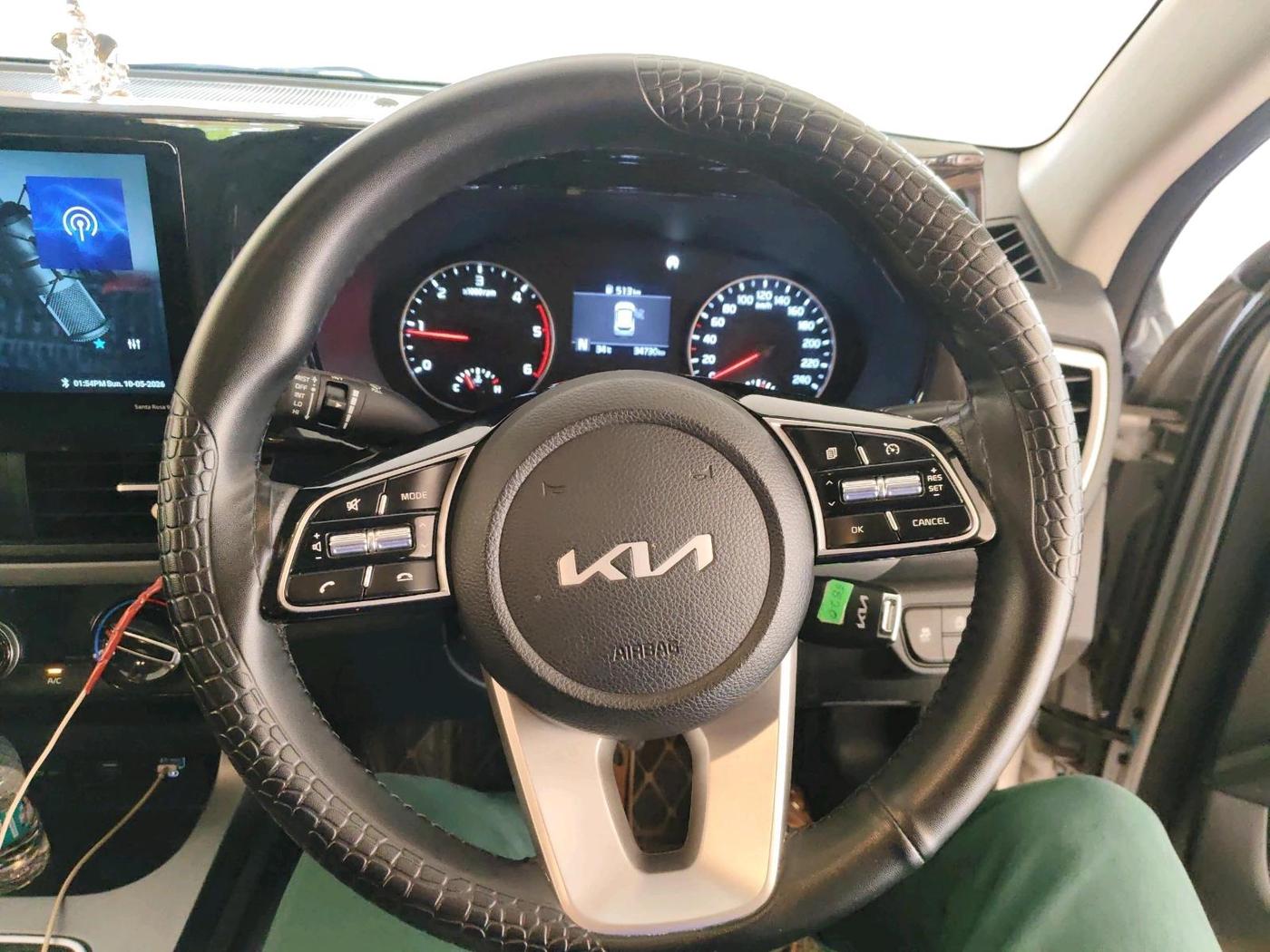 2023 KIA SELTOS HTE 1.5D IMT, Diesel, Manual, 34,730 km, interior