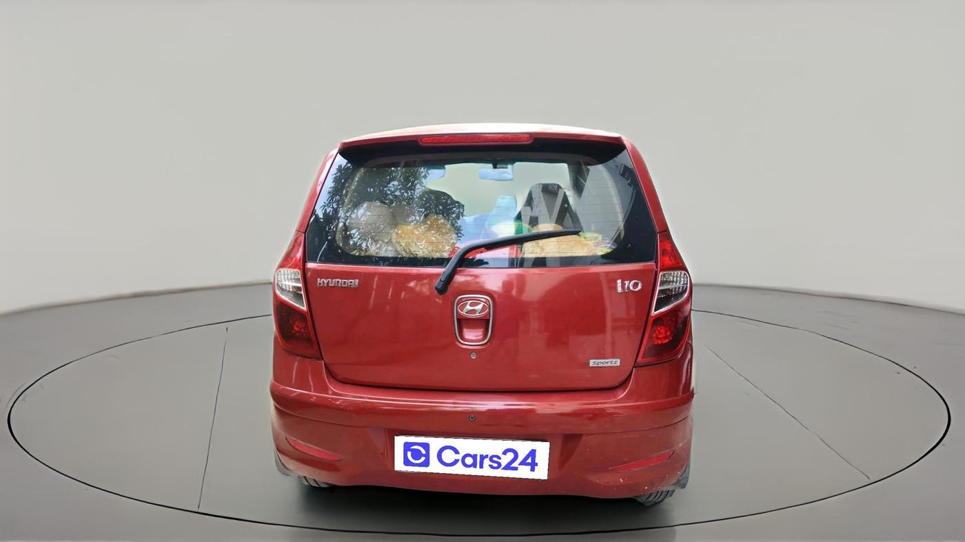 2011 Hyundai i10 SPORTZ 1.2 AT, Petrol, Automatic, 78,580 km, exterior