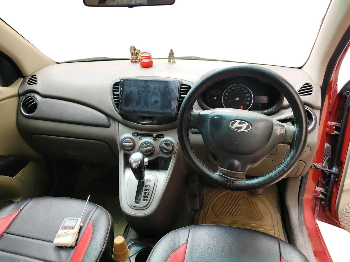 2011 Hyundai i10 SPORTZ 1.2 AT, Petrol, Automatic, 78,580 km, interior