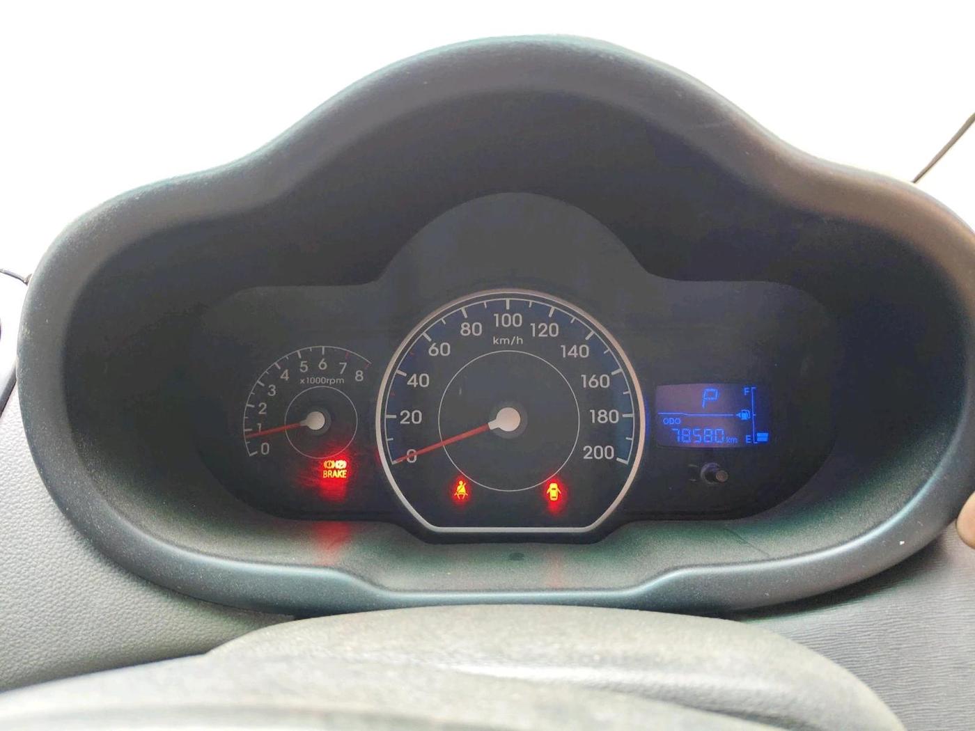2011 Hyundai i10 SPORTZ 1.2 AT, Petrol, Automatic, 78,580 km, interior