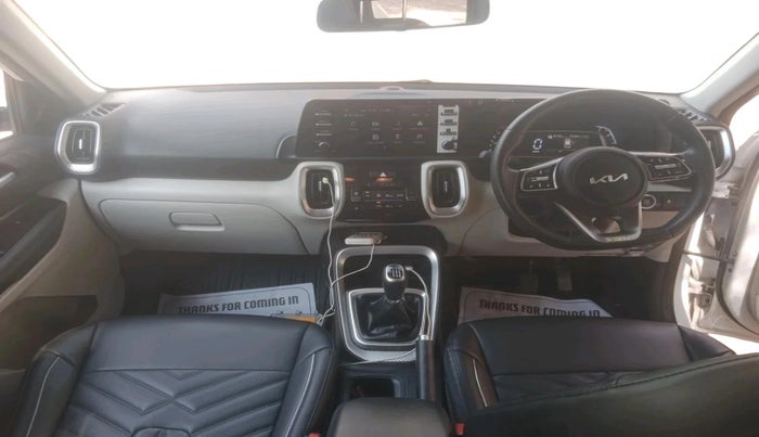 2023 KIA SONET HTX 1.0 TURBO PETROL IMT, Petrol, Manual, 29,774 km, interior