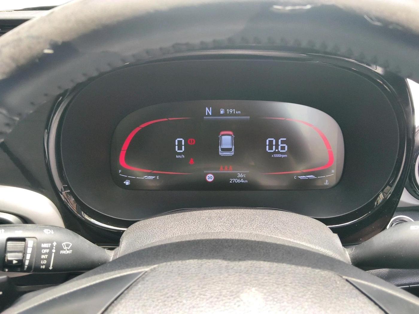 2023 Hyundai EXTER SX(O) CONNECT 1.2 AMT, Petrol, Automatic, 27,064 km, interior