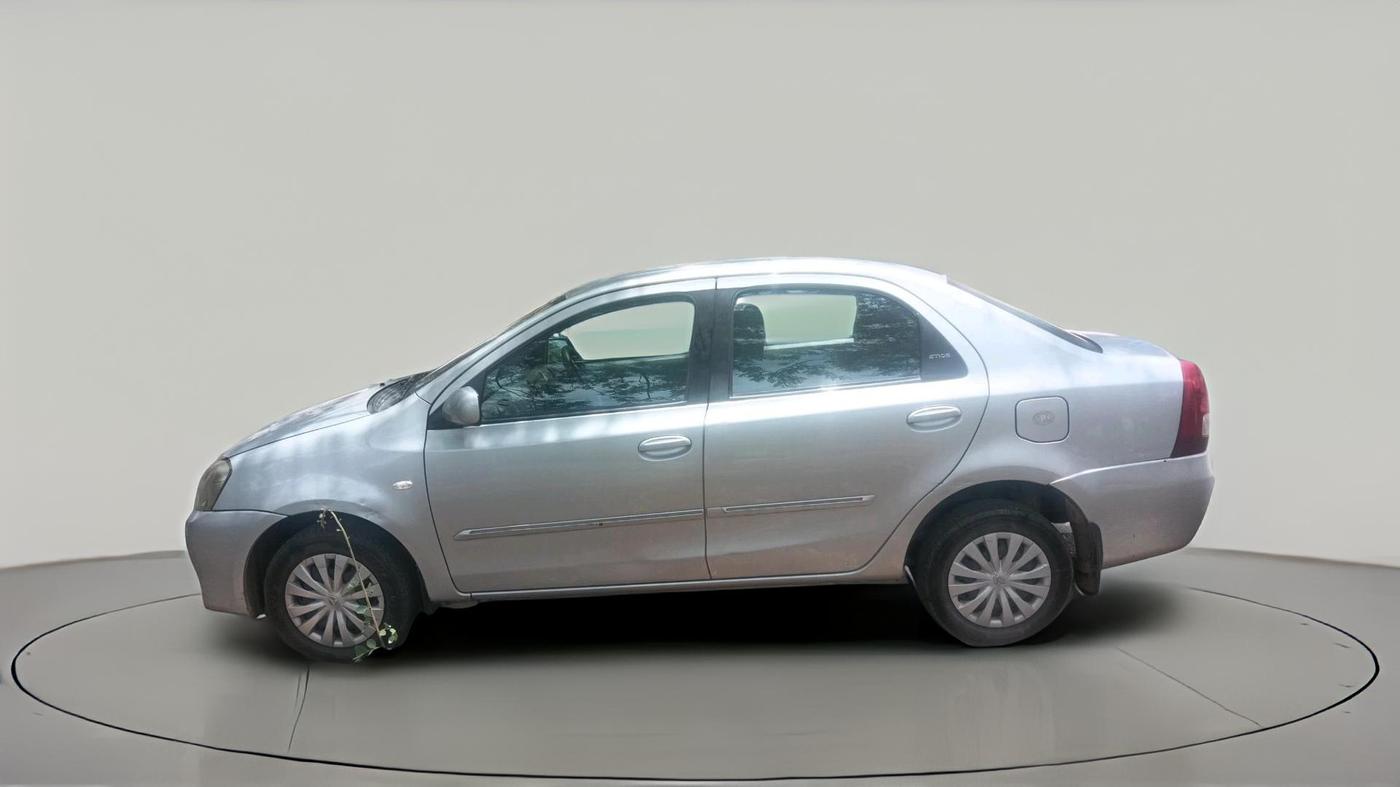 2011 Toyota Etios G, Petrol, Manual, 1,51,289 km, exterior