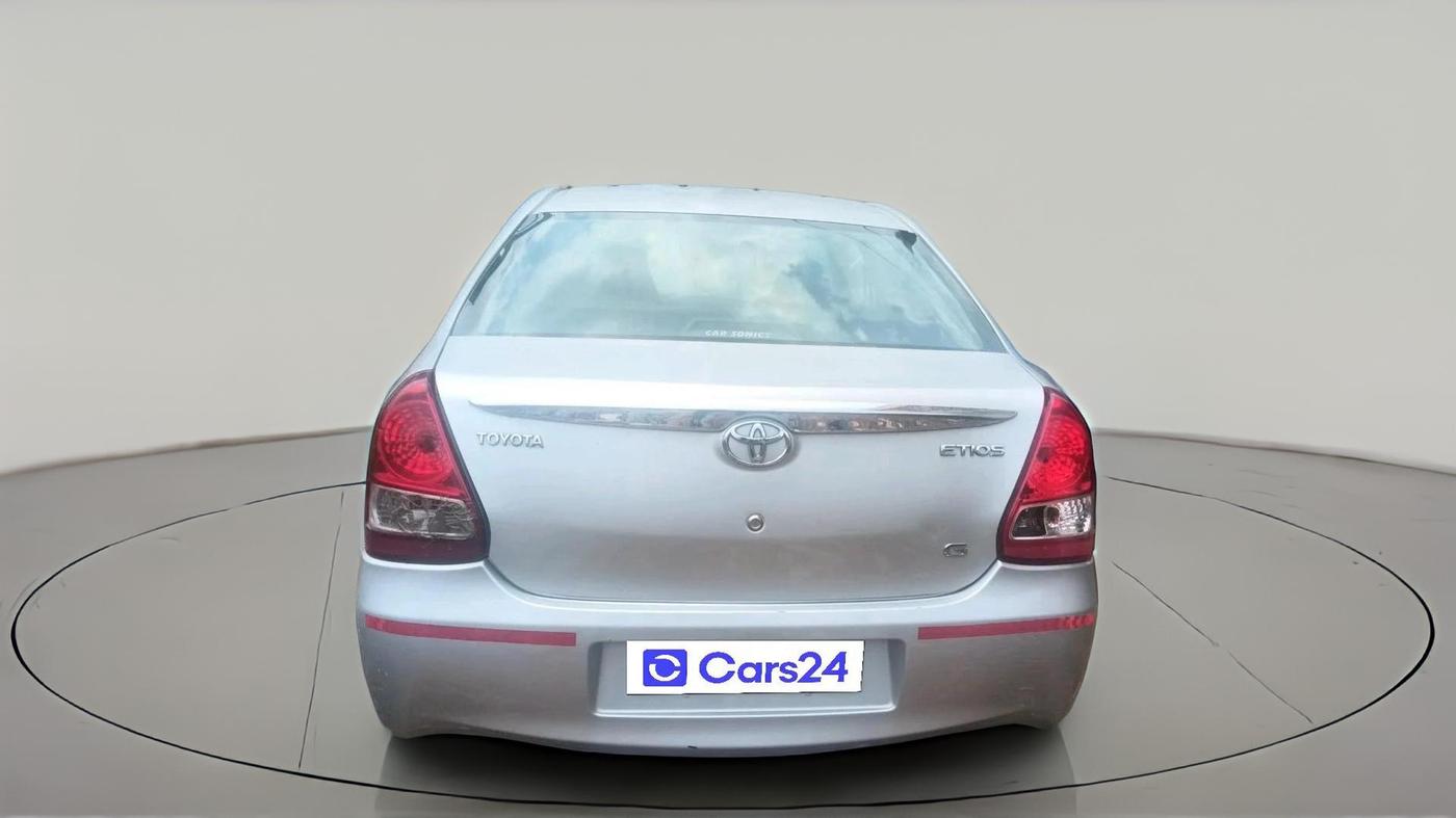 2011 Toyota Etios G, Petrol, Manual, 1,51,289 km, exterior