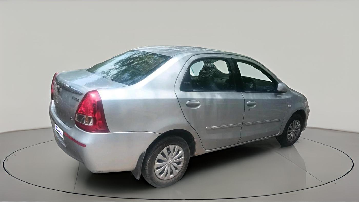 2011 Toyota Etios G, Petrol, Manual, 1,51,289 km, exterior