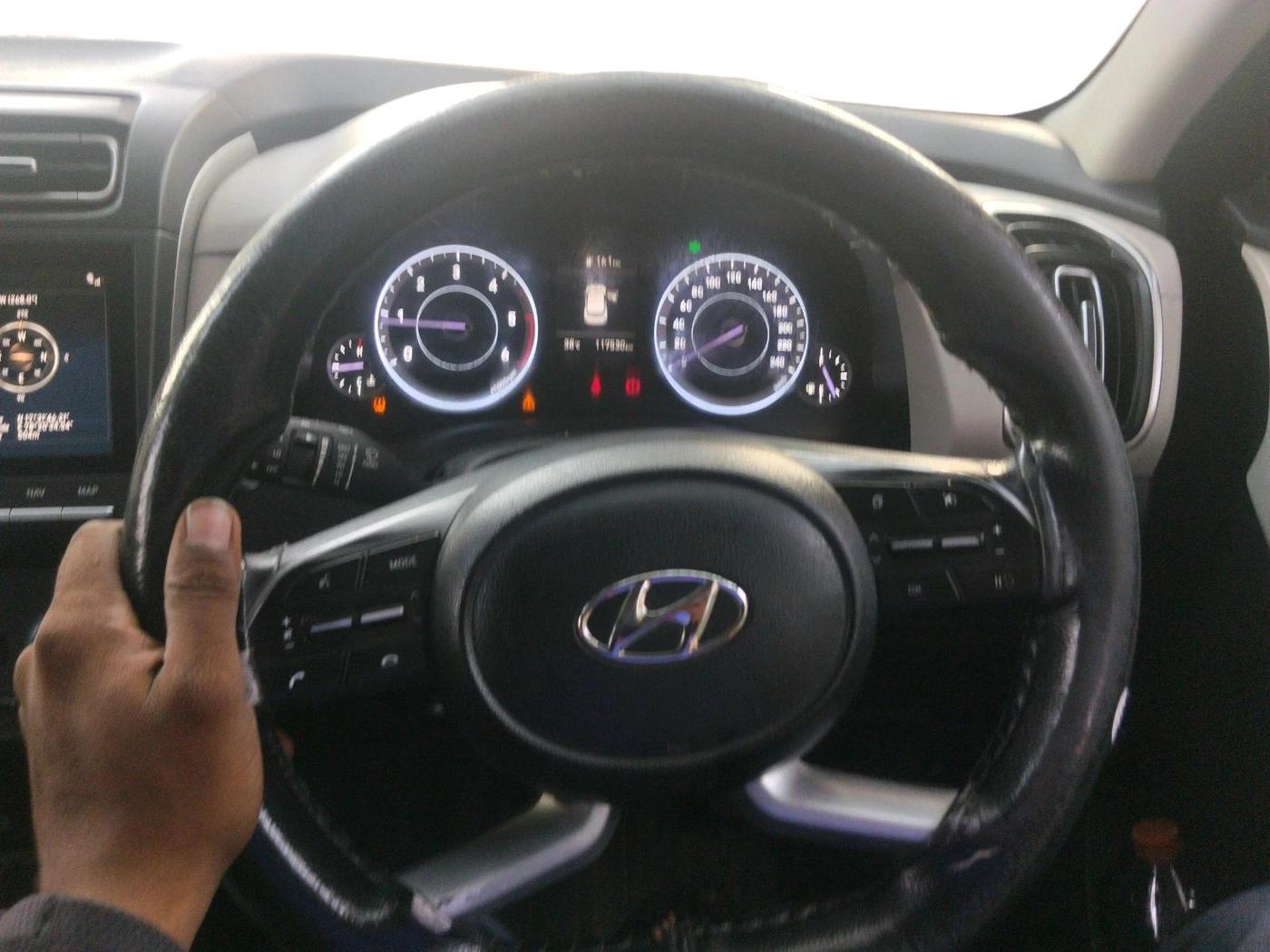2020 Hyundai Creta SX 1.5 DIESEL, Diesel, Manual, 1,17,530 km, interior