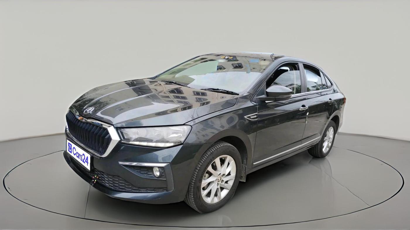 2023 Skoda SLAVIA AMBITION 1.0L TSI MT, Petrol, Manual, 55,053 km, exterior