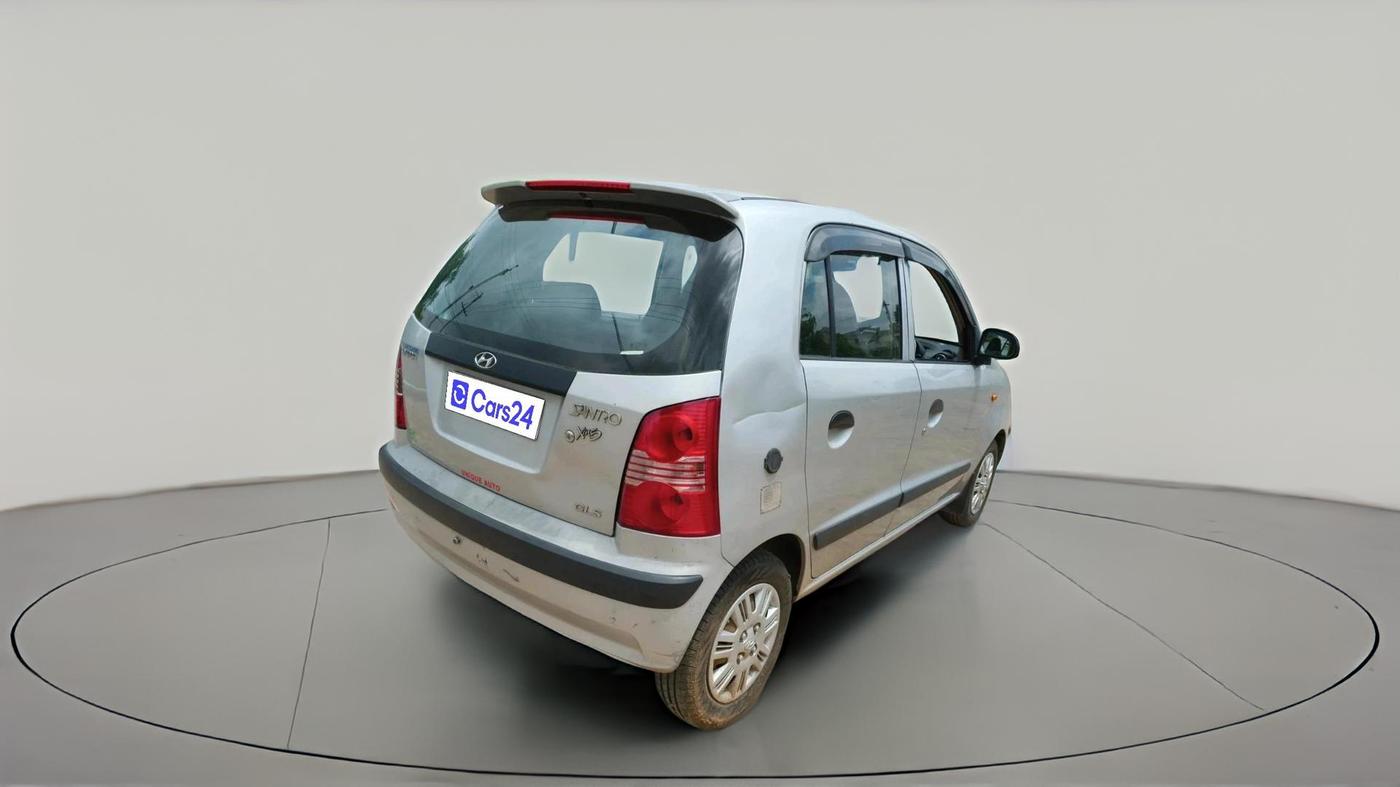 2011 Hyundai Santro Xing GLS LPG, Petrol, Manual, 99,787 km, exterior