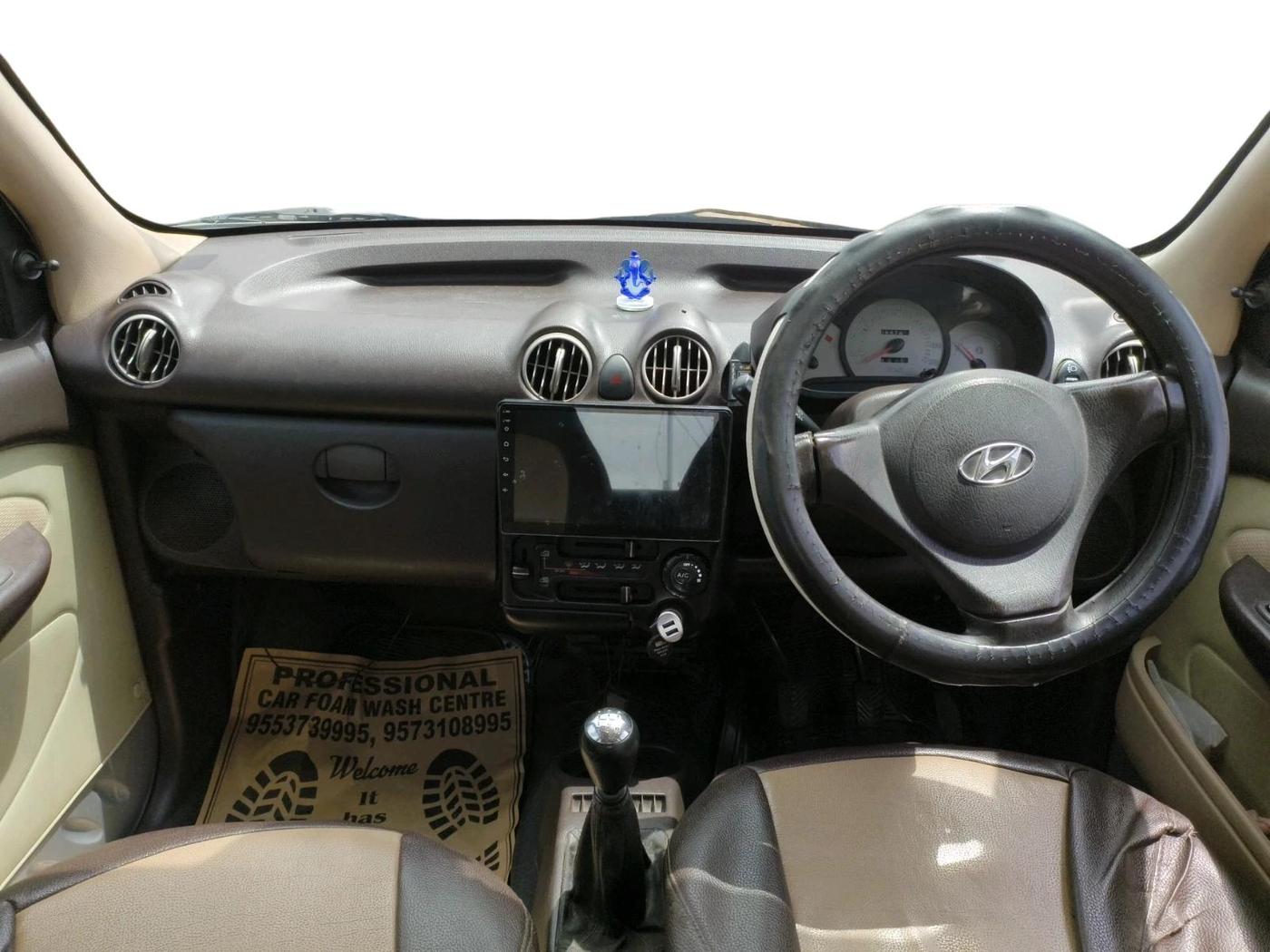 2011 Hyundai Santro Xing GLS LPG, Petrol, Manual, 99,787 km, interior