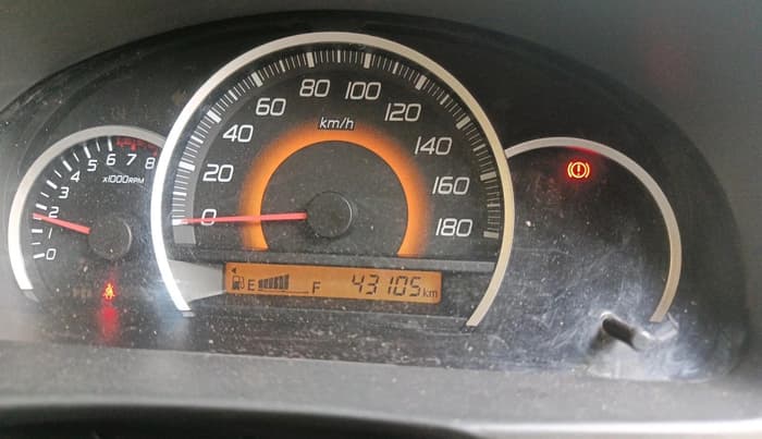 2012 Maruti Wagon R 1.0 VXI, Petrol, Manual, 43,105 km, interior