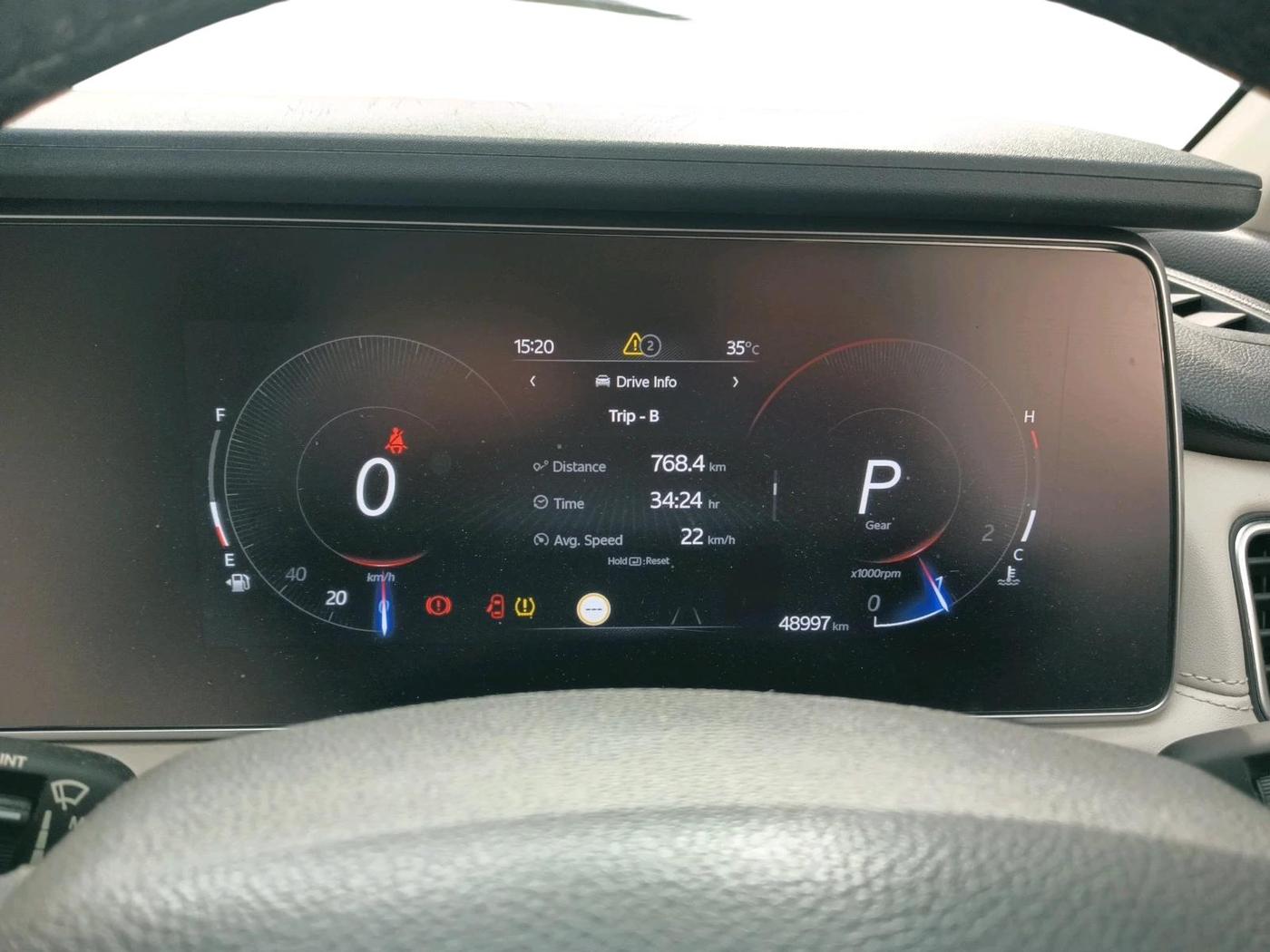 2022 Mahindra XUV700 AX 7 LUXURY D AWD AT 7 STR, Diesel, Automatic, 48,997 km, interior