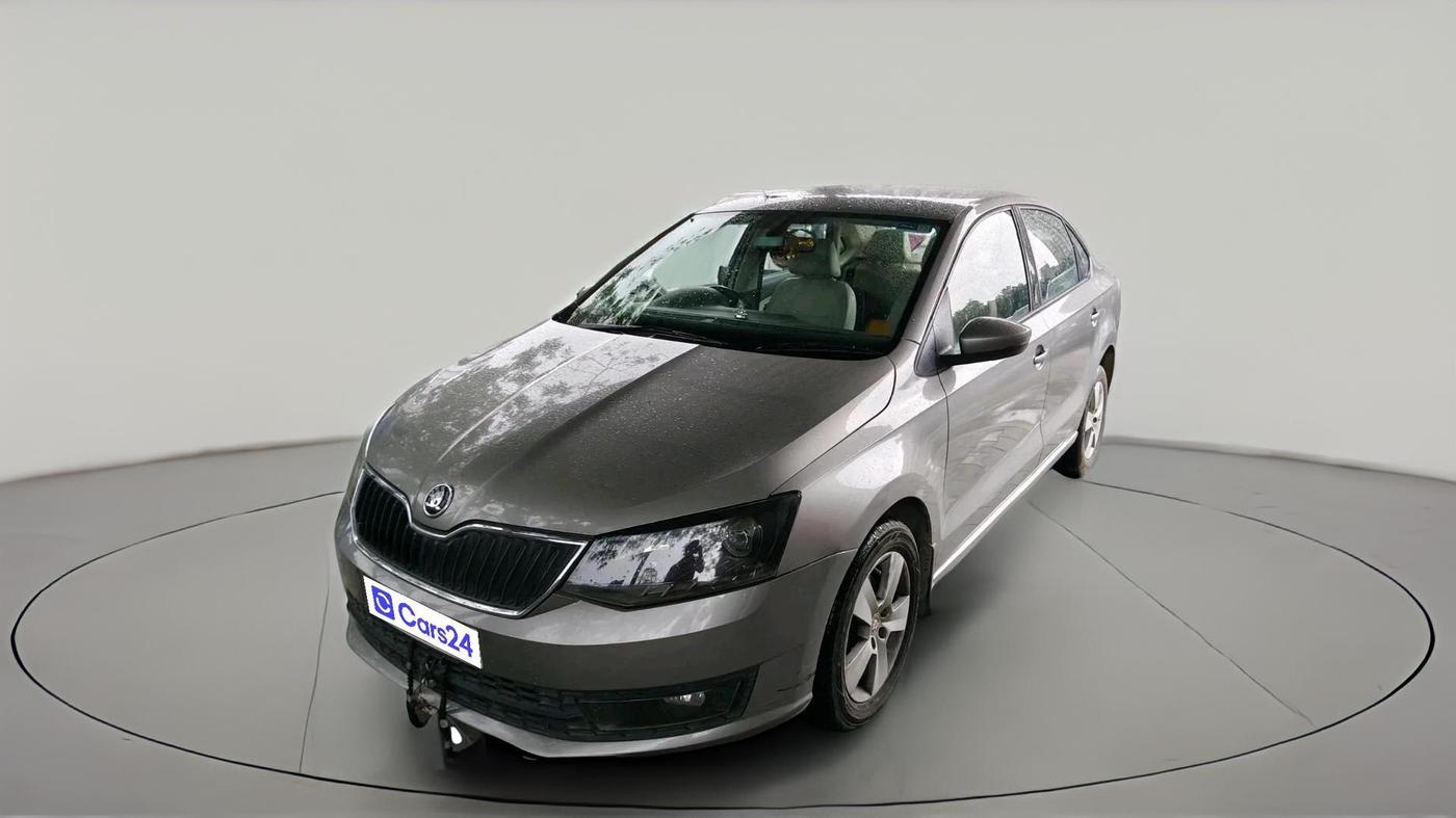 2017 Skoda Rapid STYLE 1.5 TDI AT, Diesel, Automatic, 77,762 km, exterior