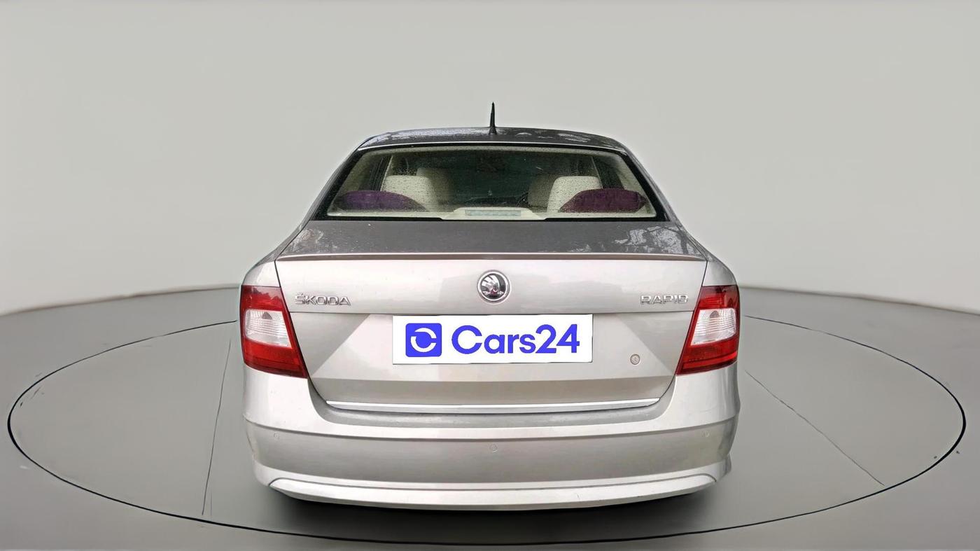 2017 Skoda Rapid STYLE 1.5 TDI AT, Diesel, Automatic, 77,762 km, exterior