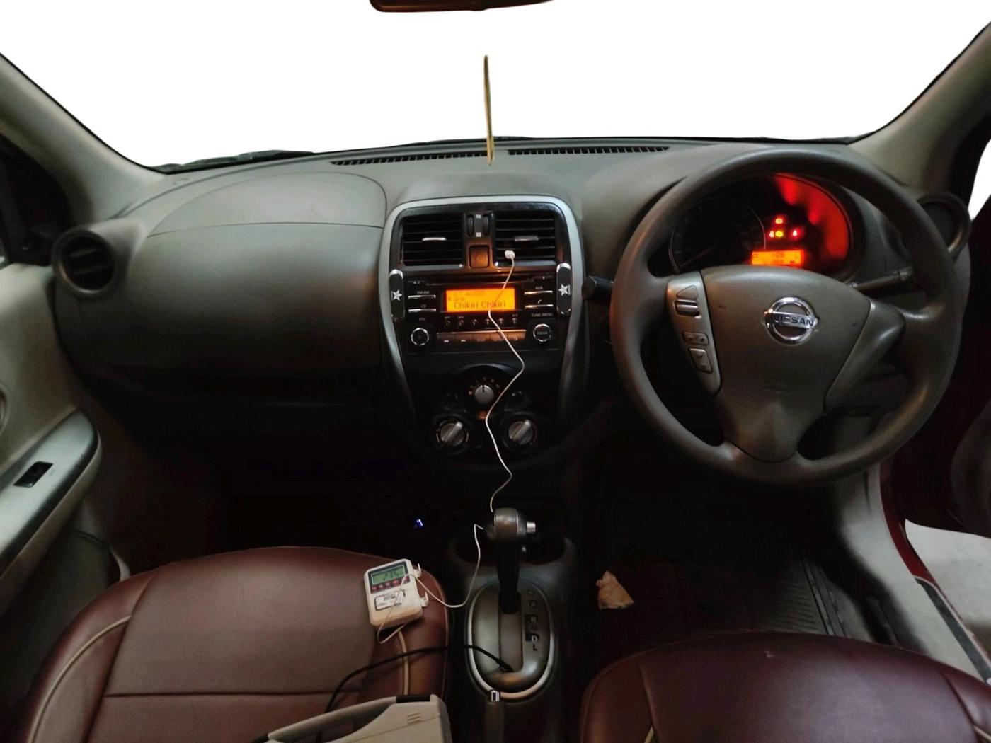 2015 Nissan Micra XL CVT, Petrol, Automatic, 1,01,388 km, interior