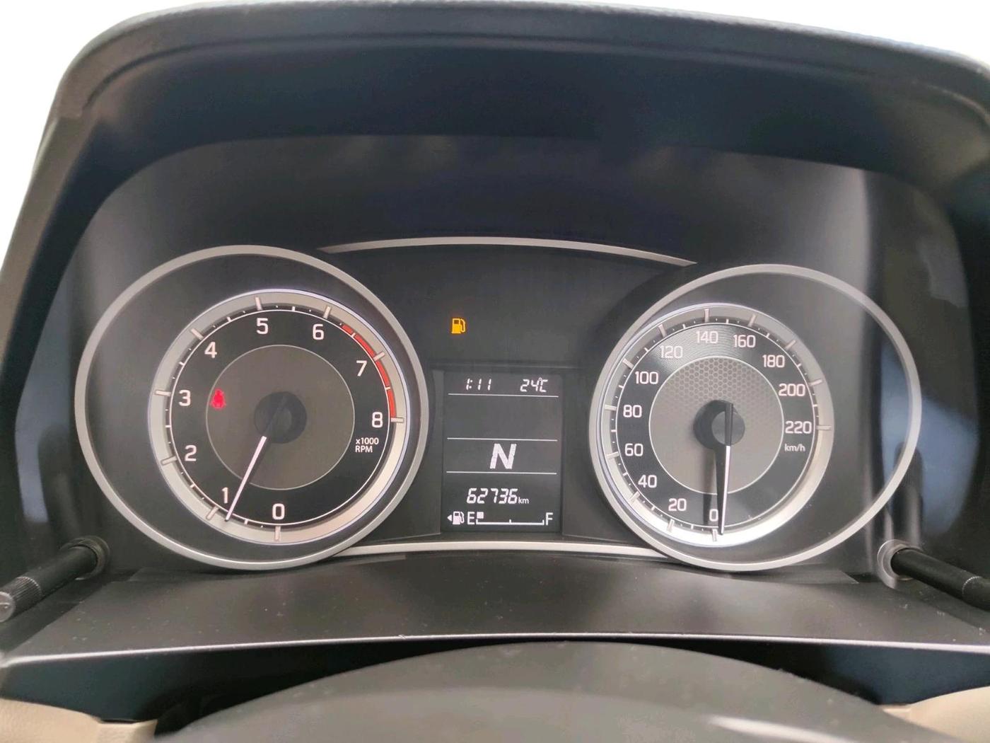 2017 Maruti Dzire ZXI PLUS AMT, Petrol, Automatic, 62,736 km, interior