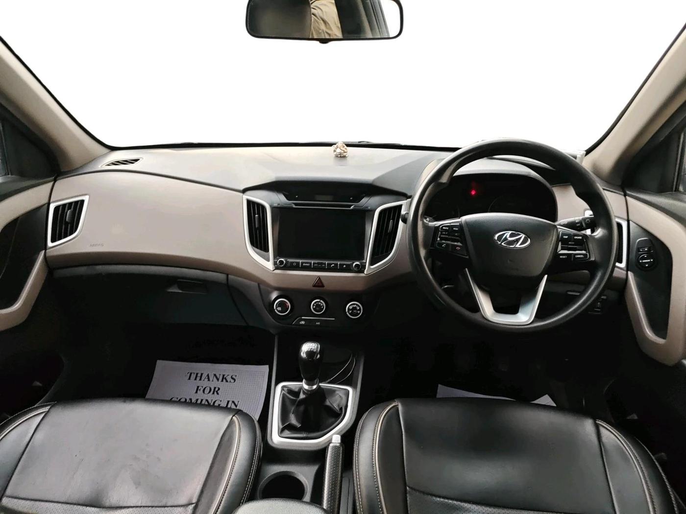 2018 Hyundai Creta E PLUS 1.4 DIESEL, Diesel, Manual, 1,99,062 km, interior