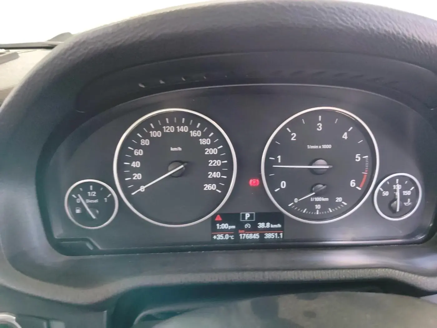 2013 BMW X3 XDRIVE 20D, Diesel, Automatic, 1,76,845 km, interior