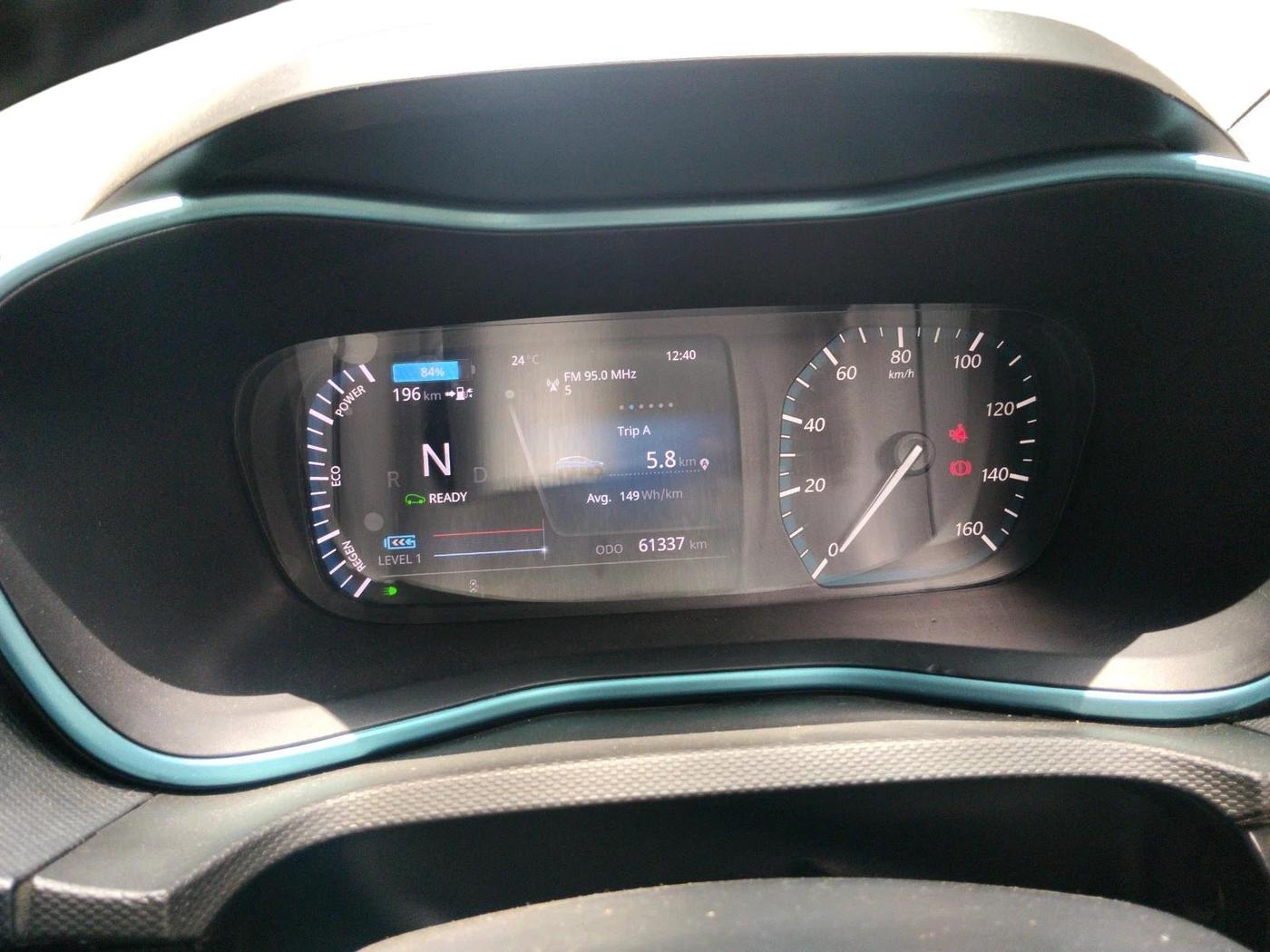 2022 Tata NEXON EV XZ PLUS, Electric, Automatic, 61,337 km, interior