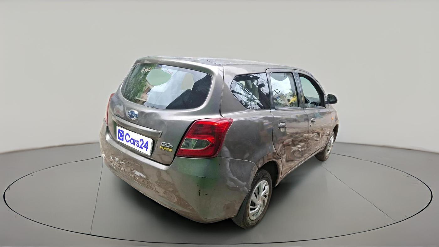 2017 Datsun Go Plus T, Petrol, Manual, 1,42,188 km, exterior