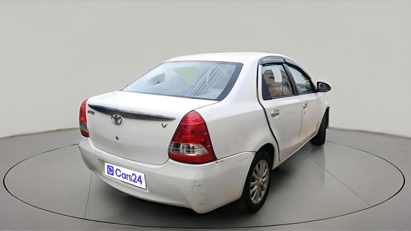 2014 Toyota Etios V, Petrol, Manual, 89,659 km, exterior