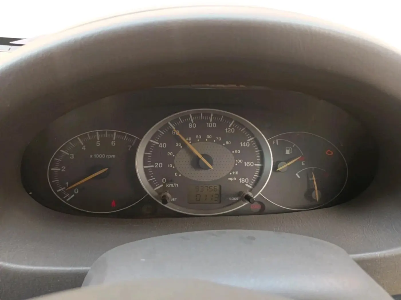 2006 Mahindra Scorpio SLX 2.6 TURBO 7 STR, Diesel, Manual, 93,745 km, interior