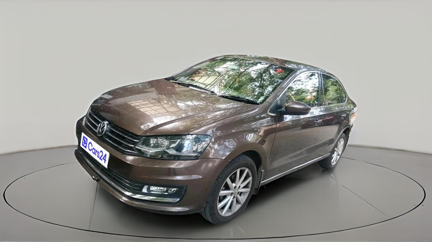 2017 Volkswagen Vento HIGHLINE PETROL AT, Petrol, Automatic, 1,02,879 km, exterior