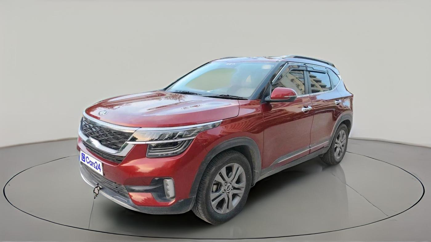 2020 KIA SELTOS HTX 1.5 CVT PETROL, Petrol, Automatic, 35,820 km, exterior
