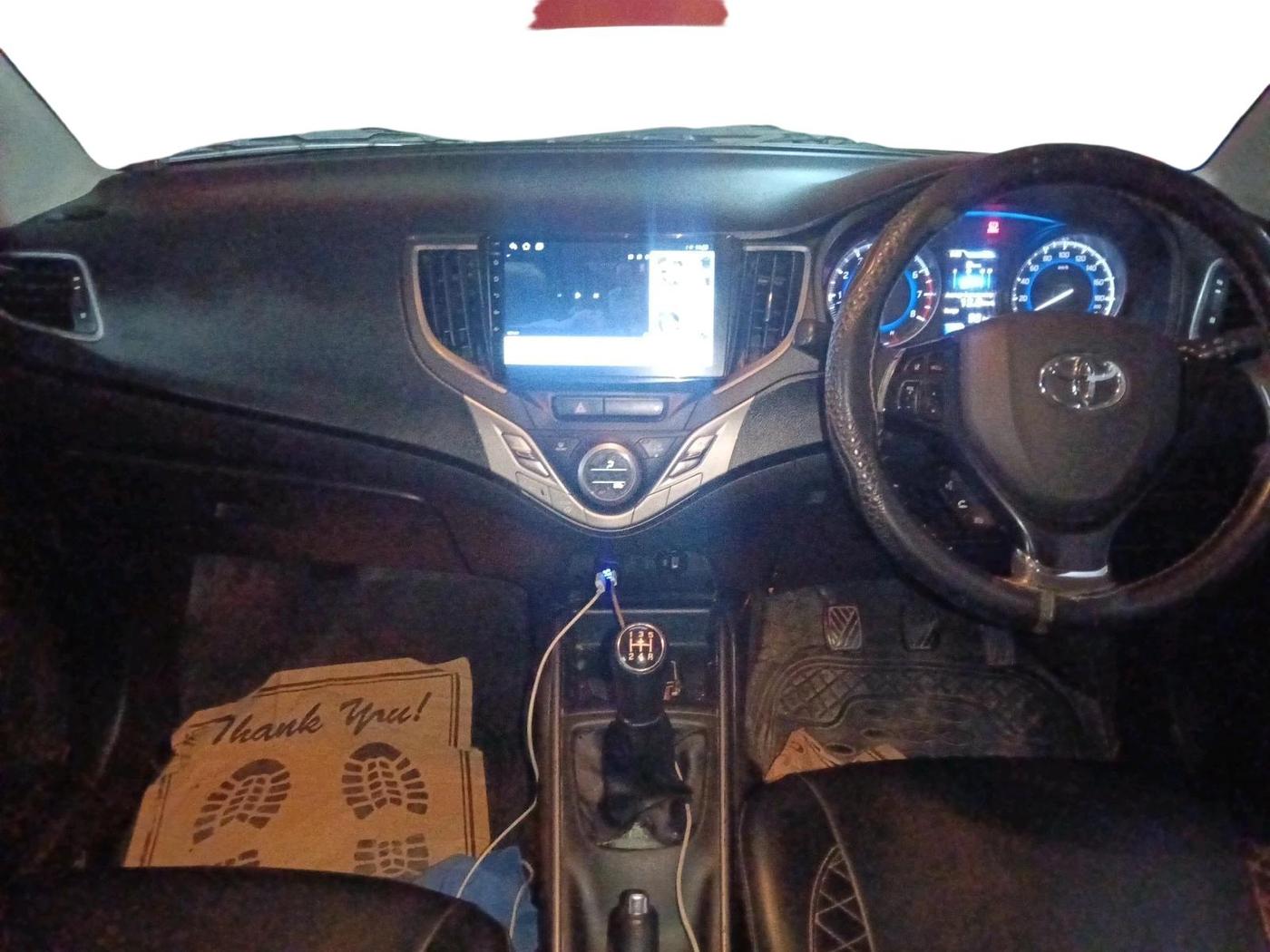 2020 Toyota Glanza G, Petrol, Manual, 1,31,868 km, interior
