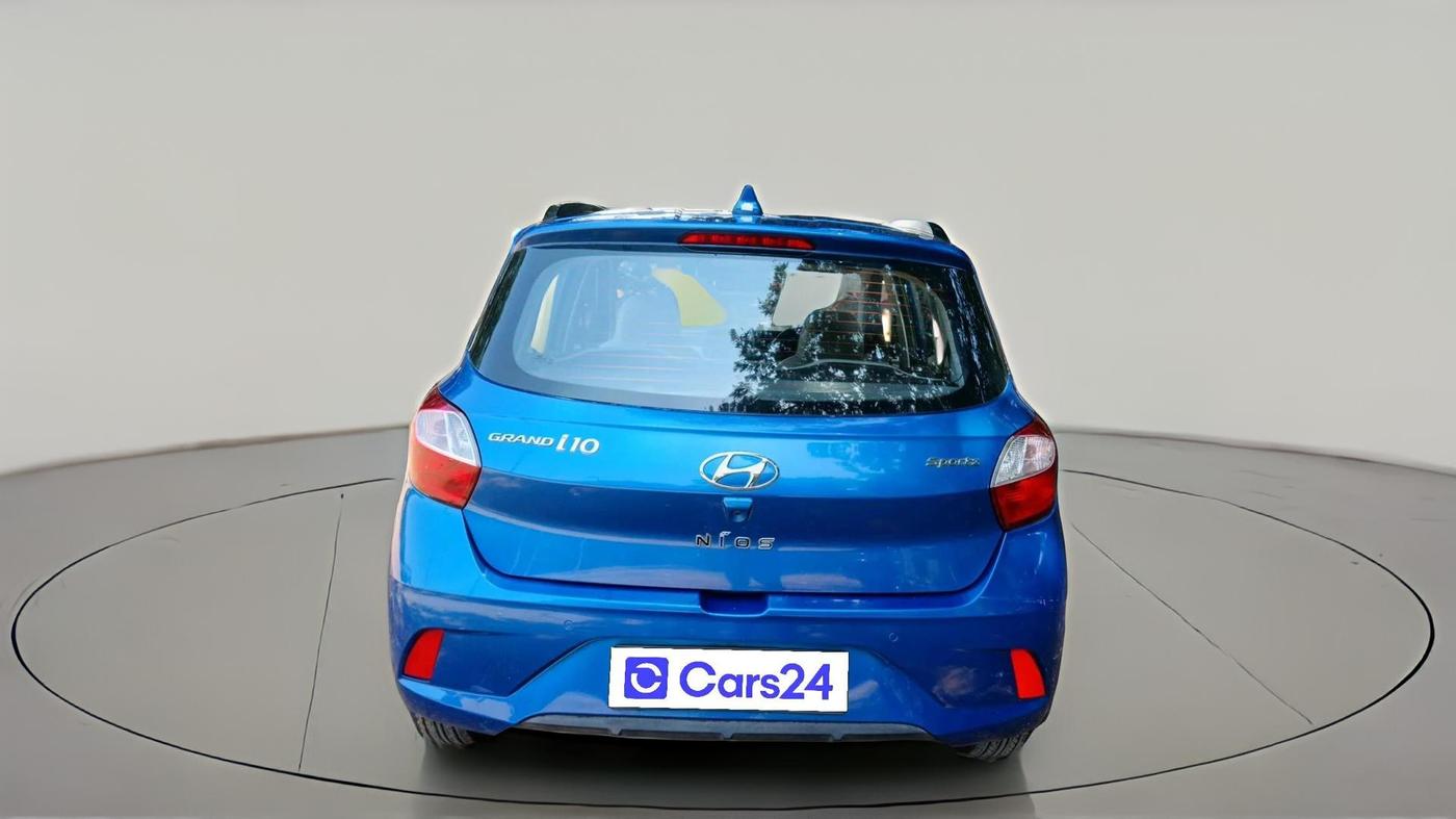 2019 Hyundai GRAND I10 NIOS SPORTZ AMT 1.2 KAPPA VTVT, Petrol, Automatic, 1,22,904 km, exterior