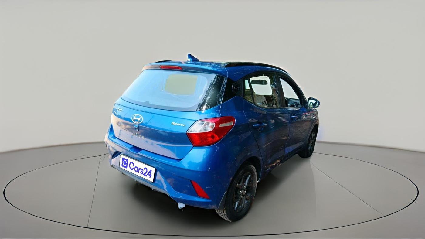 2019 Hyundai GRAND I10 NIOS SPORTZ AMT 1.2 KAPPA VTVT, Petrol, Automatic, 1,22,904 km, exterior