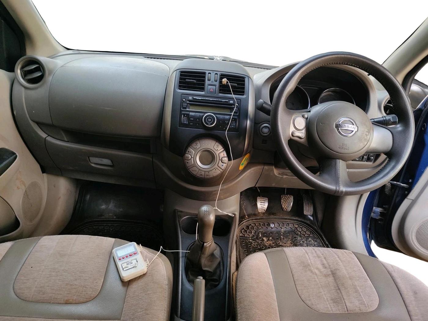 2012 Nissan Sunny XV DIESEL, Diesel, Manual, 70,982 km, interior