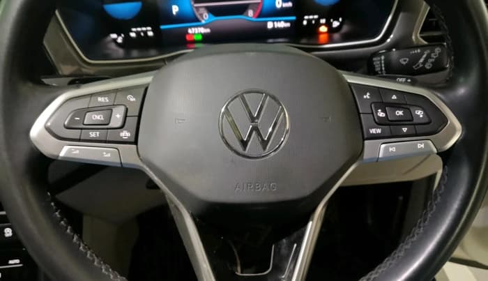 2023 Volkswagen TAIGUN TOPLINE 1.0 TSI AT, Petrol, Automatic, 47,378 km, interior