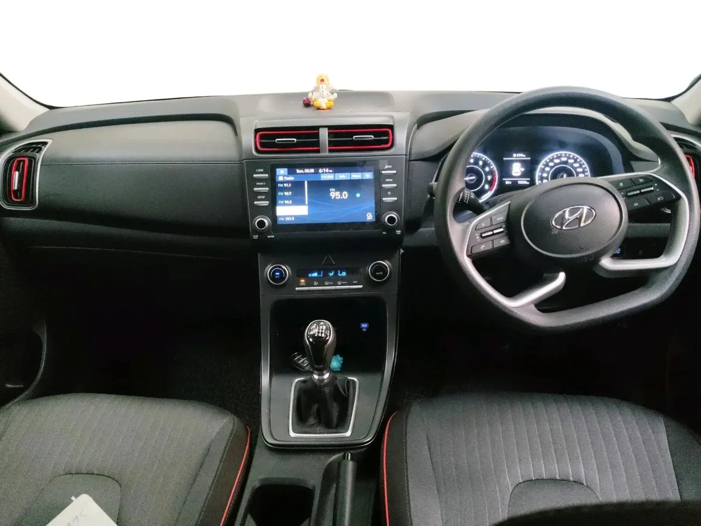 2023 Hyundai Creta S PLUS KNIGHT 1.5 PETROL, Petrol, Manual, 15,208 km, interior