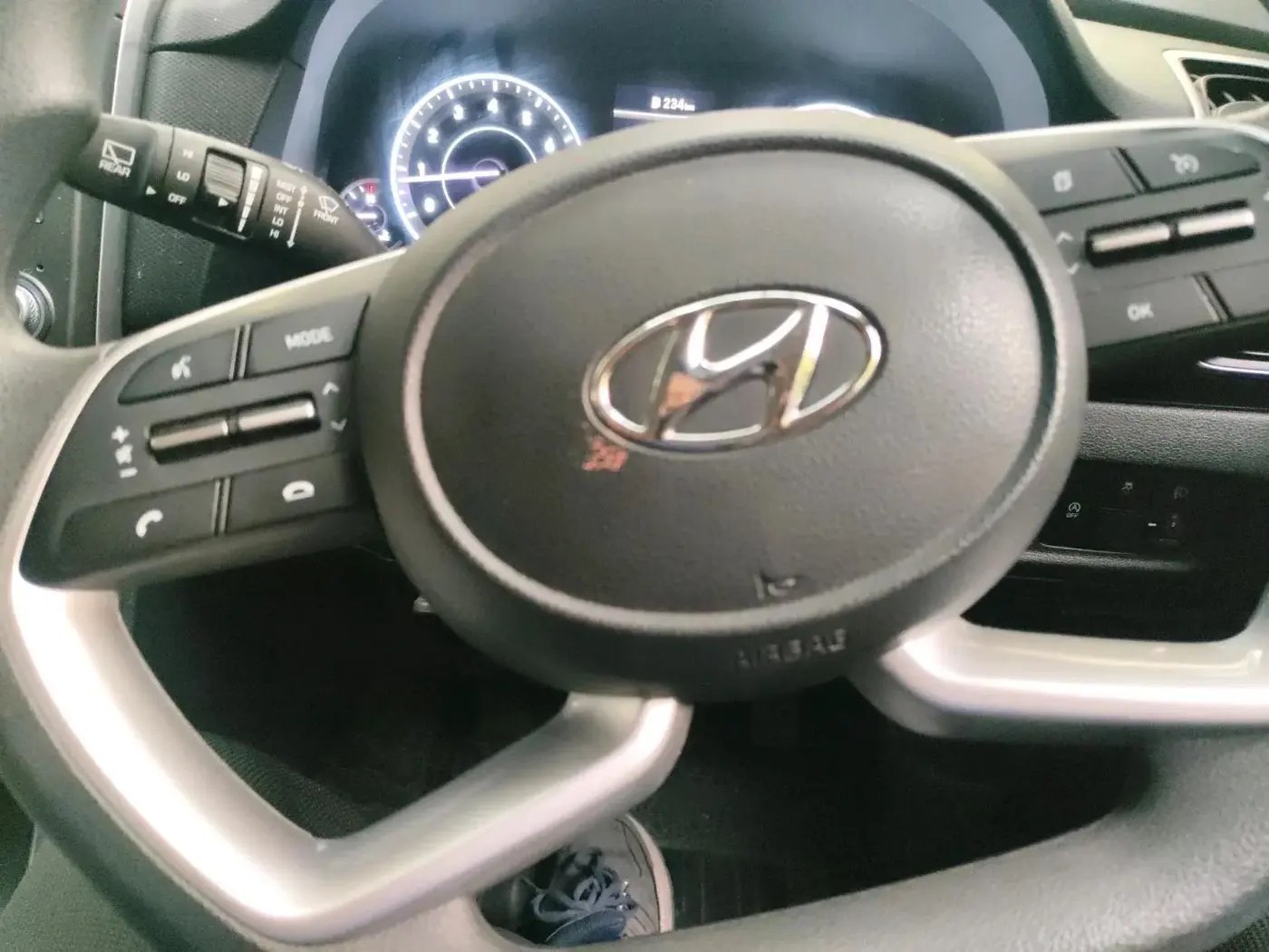 2023 Hyundai Creta S PLUS KNIGHT 1.5 PETROL, Petrol, Manual, 15,208 km, interior