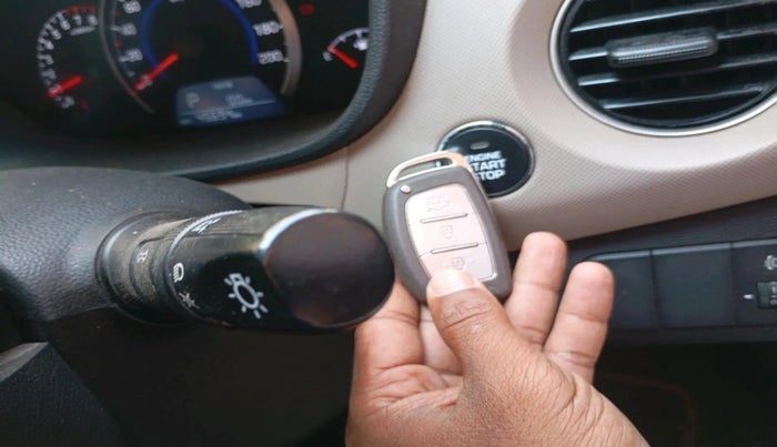 2014 Hyundai Grand i10 ASTA AT 1.2 KAPPA VTVT, Petrol, Automatic, 45,694 km, interior