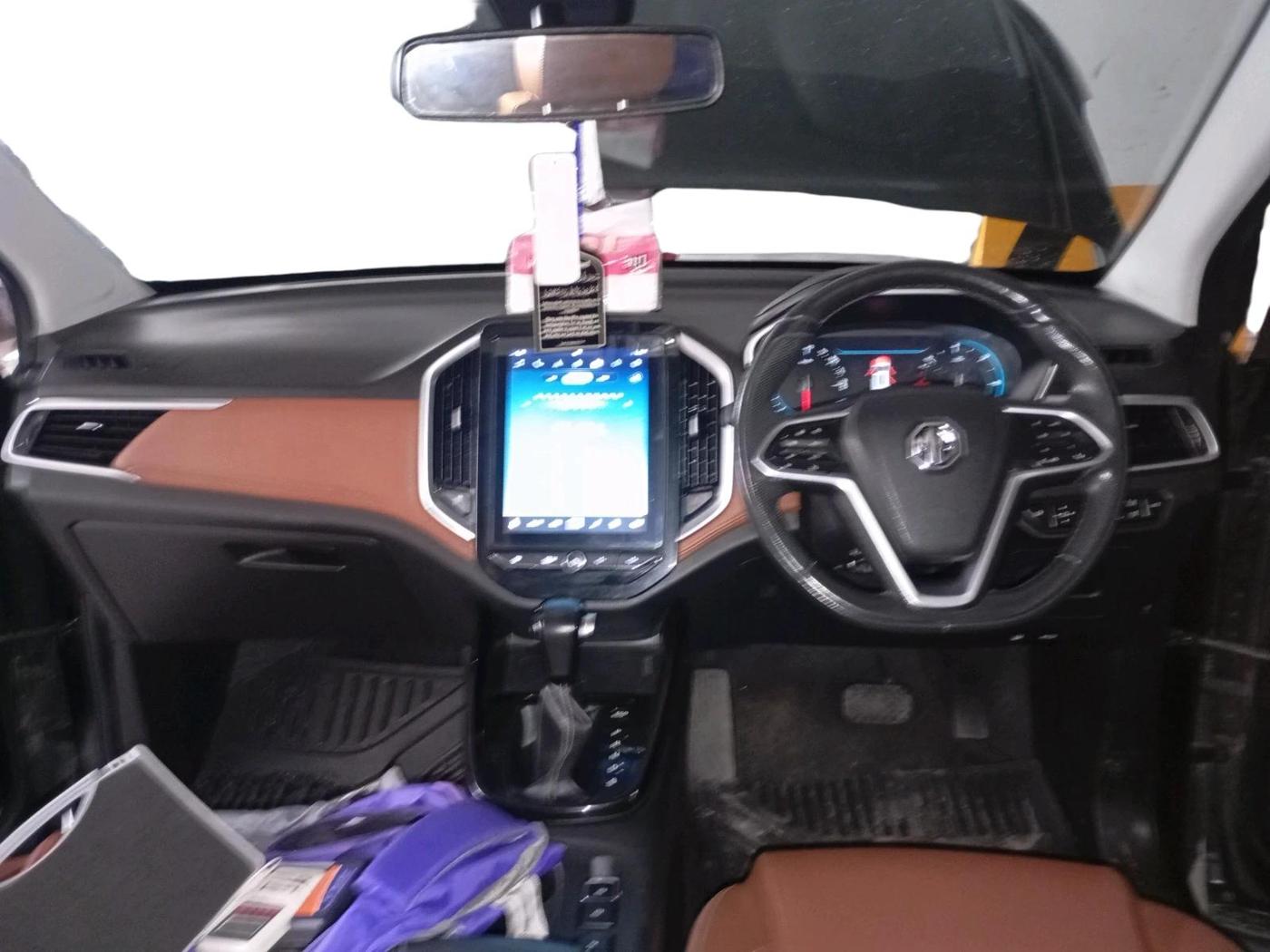 2021 MG HECTOR PLUS SHARP 1.5 PETROL TURBO CVT 6-STR, Petrol, Automatic, 76,422 km, interior