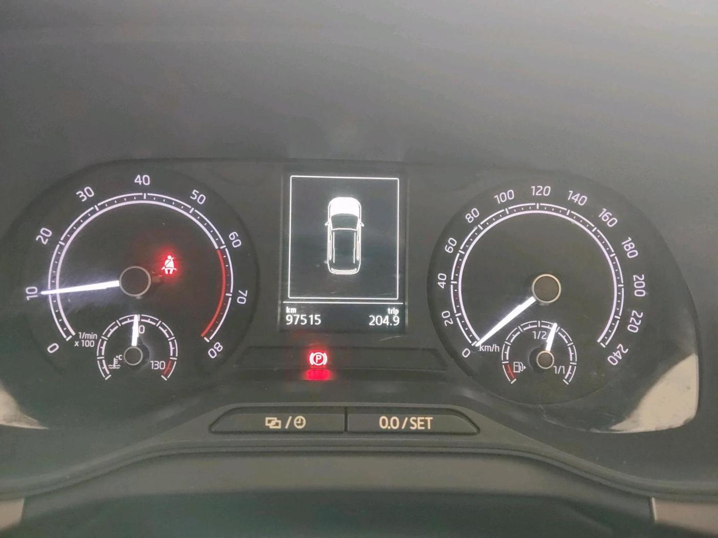 2021 Skoda KUSHAQ AMBITION 1.0L TSI AT, Petrol, Automatic, 97,515 km, interior
