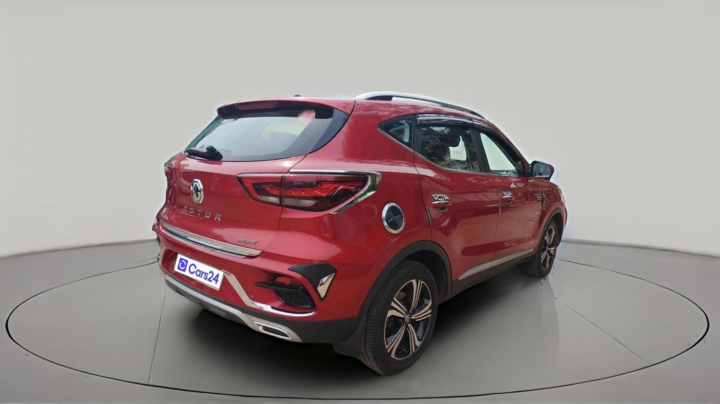 2022 MG ASTOR SAVVY 1.5 CVT S RED, Petrol, Automatic, 37,354 km, exterior