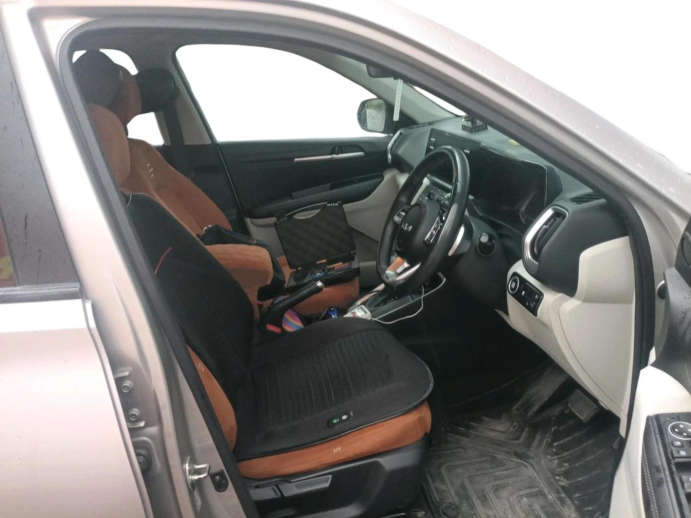 2023 KIA SONET HTX 1.5 AT, Diesel, Automatic, 44,378 km, interior